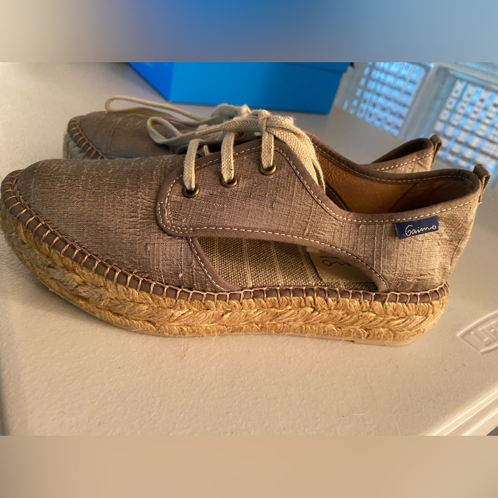 New espadrilles made is Spain, size 6